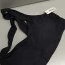 Amazon Essentials Women's Active FormFlex Buttery Soft Light Support Square Neck Racerback Sports Bra, Black, Small