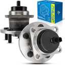 PHILTOP 512403 Rear Wheel Hub Assembly Fit for Toyota Corolla 2009-2019, Toyota Matrix 2009-2013, Pontiac Vibe 2009-2010, 5 Lugs Wheel Bearings Hub W/ABS 2pcs