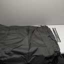 ULTCOVER Patio Parasol 600D Waterproof Outdoor Market Extra Large Umbrella Cover - Fits Double-Sided Umbrella 13-15 Feet, Black