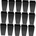 50pcs Thicken Nursery Bags for Plants Plastic Grow Bags for Garden Supplies Pots Drainage for Citrus and Vegetable Growth