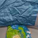 Baby Pool Float No Flip Over, Inflatable Baby Float with Sun Protection Canopy, Baby Swimming Float, Baby Swim Float with Double Air Chambers, Add Tail for Age of 3-36 Months (Small, Blue)