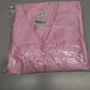 Newrara Adult Shiny Graduation Cap and Gown Tassel Set for High School & Bachelor (45, Pink)