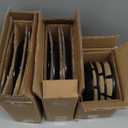 AmorArc Ceramic Dinnerware Sets,Handmade Reactive Glaze Stoneware Plates and Bowls Set,Highly Chip and Crack Resistant | Dishwasher & Microwave Safe Dishes Set,Service for 4 (12pc) (Matte Ceylon Blue)