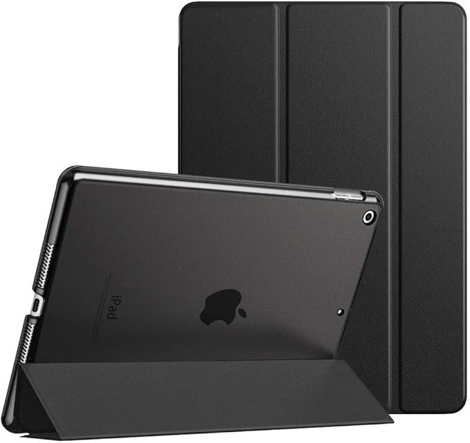 Moko Case for iPad 10.2 Case iPad 9th Generation 2021/ iPad 8th Generation 2020/ iPad 7th Generation 2019, Slim Stand Hard Back Shell Smart Cover Case for iPad 10.2 inch, Auto Wake/Sleep, Black