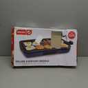 Dash Everyday Ceramic Electric Griddle - Includes Adjustable Temperature, Large Cooking Surface, and Removable Drip Tray For Pancakes, Burgers, and Breakfast - Cream