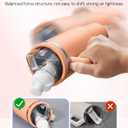 Tumbler Adapter Lid for Stanley, Leak-Proof Adapter Compatible with Stanley 30oz & 20oz Tumbler to Flavor Cartridges, Fits Quencher H2.0 FlowState Tumblers, BPA Free, Food Grade Silicone (Nectarine)