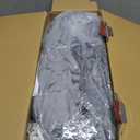 Homemate Heated Electric Blanket Queen Size - 84"x90" Heating Bed Blanket Throw with 10 Heating Levels 8 Hours Auto Off Fast Heating Over-Heat Protection Ultra Soft Flannel ETL Certified, Grey