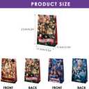 12PCS Wrestling Party Supplies Wrestling Themed Party Bags for Boys Girls Kids Party Decorations (WWE)