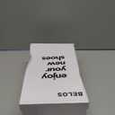 BELOS Women's Rhinestone Mesh Slip On Walking Shoes Fashion Breathable Spakle Glitter Sneaker (8.5)