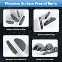 2 x 80pcs Woodruff Key Assortment Metric Set 8 Popular Sizes Carbon Steel Woodruff semicircle Key - Half Moon Key for Fasteners Mechanical Industry Crankshaft