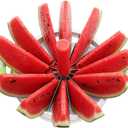 ZaH Melon Slicer Multifunctional Handheld Round Divider Watermelon Cutter Fruits Cutting Slicing Kitchen Tools