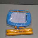 Kikidex Magnetic Drawing Board, Toddler Girl Toys for 1-2 Year Old, Doodle Board Pad Learning and Educational Toys for 1 2 3 Year Old Baby Kids Birthday Gift(Light Blue)