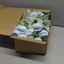 ASTRYAS 12Pcs Blue Artificial Flowers, Fake Peonies Silk Peony Faux Flowers for Decoration DIY Bridal Bouquet Centerpiece Table Wedding Party Home Decor Floral Arrangement(Blue)