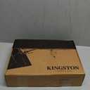 Kingston Brass KS1242AXBS Heritage Bridge Kitchen Faucet, Polished Brass, 8.5 x 8.13 x 2.25