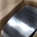 QUALIAZERO 50L/13 Gallon Stainless Steel Trashcan, Soft Close Lid & Smudge-Free Finish, Ideal for Home and Business Use, D Shape (Stainless Steel)