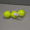 ALPI Chomp Ball - Durable Chew Toys for Dogs & Other Pets - Stimulating Dog Toys for Aggressive Chewers - Soft Dog Chews - 3-Pack, Neon Yellow