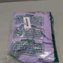 ABOCIW Womens Tennis Skirts Sports Bra Sets High Waist Pleated Golf Skorts Skirt V Neck Collar Workout Crop Tank Tops 2 Piece Outfits #1 Purple Small