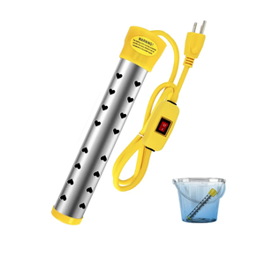 immersion Water Heater with Intelligent Temperature Control, Stainless Steel Mini Pool & Bucket Heater - Heats 5 Gallons in Minutes, Ideal for Home, Camping, and Outdoor Use immersion Water Heater with Intelligent Temperature Control, Stainless Steel Mini Pool & Bucket Heater - Heats 5 Gallons in Minutes, Ideal for Home, Camping, and Outdoor Use