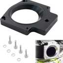 92mm LS Throttle Body Adapter Compatible WithLS1 3 Bolt Intake Manifold to LS3 4 Bolt Throttle Body DBC LM7 LR4 LQ4 LS6 L59 LQ9 LM4 L33 LSX 4.8L 5.3L 5.7L 6.0L Replacement for 551513