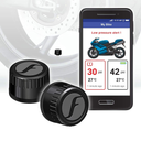 Fobo Bike 2 Tire Pressure Monitoring System (Black) – External Monitor, Bike Tire, Temperature Sensor, Wireless, For Smart Bike, Motorcycle, Ebike & Bicycle