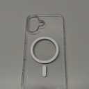 TORRAS Magnetic Slim Fit for iPhone 16 Plus Case 6.7 inch, Ultra-Thin Case Compatible with MagSafe, Lightweight Matte Anti-Scratch Hard PC Cover Phone Case for iPhone 16 Plus OriginFit, Clear