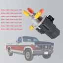Fuel Tank Selector Valve 6 Ports Fit for Ford Ranger F150 F250 F350 1985-1986 Replace#E5TZ9189B E5TZ-9189-B
