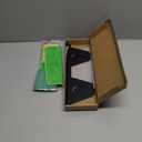 2 Pack Stove Counter Gap Cover Stainless Steel,Stove Guard for Kitchen Oven Counter Side Gap, Range Trim Kit, Adjustable Length 13.8" to 27.6", Stove gap filler Easy Clean and Heat Resistant(Style 1)