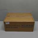 4 Pack 34 Inches Traffic Delineator Post Cones, Portable Orange Safety Driveway Barrier with Weighted Rubber Base, Reflective Collars, 5 FT Plastic Chain for Road Safety, Parking Lot