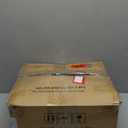 Furnulem Night Stand with Charging Station, Tall Black Dresser for Bedroom, Nightstand with Led Light, Bed Side Table for Living Room, Fabric Storage Drawer, Metal Frame, Wood Furniture