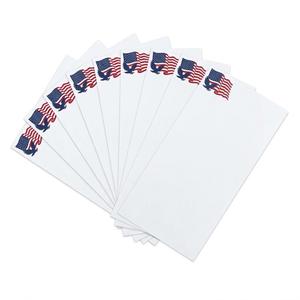 US Flag Envelopes (9-Pack), Self-Sealing Mailing Envelopes with American Flag Design, Ideal for Patriotic Letters, Mailings, Cards & Invitations, 4.125in x9.5 in