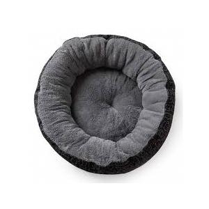 Gray Round Cat Bed