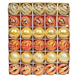 Dohance Christmas Ornaments Set 30ct Christmas Tree Decoration Ornament Balls Decor Baubles for Xmas Trees Decor Holiday Party Wedding Decoration, 3 Pack
