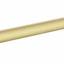 Antique Brass Hand Towel Bar, 12 inch Open-Ended Small Towel Holder Wall Mounted, Vintage Gold Decorative Bathroom Accessories, Brass Petal-Relief Series