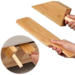 Mattress Lifter Tool & Bed Maker Set  Wooden Mattress Wedge Elevator, Bed Sheet Tucking Tool, Bed Making Tool for Changing Sheets  Effortless Lifting & Back Pain Relief for Seniors Caregivers