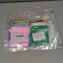 Meowoo 100PCS Organza Bags, 3x4in Small Mesh Bags Drawstring for Jewelry, Candy, Christmas, Sachets, Festivals, Bathroom Soaps, Makeup Organza, Wrapping Supplies(mixedcolor)