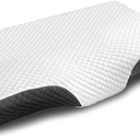 Contour Memory Foam Pillow Orthopedic Sleeping Pillows, Ergonomic Cervical Pillow for Neck Pain - for Side Sleepers, Back and Stomach Sleepers, Free Pillowcase Included (Firm & Queen)