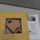 Pixy Canvas Floater Frame 5x5 for 3/4 (0.75) inch Deep Canvas Paintings/Canvas Prints/Wood Canvas Panels/Wall Art/Wall Decor/Home Decor/Artwork (Light Maple, 5 x 5 inch, Square)