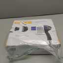 Conair Hair Dryer, 1875W Turbo Blow Dryer with Tourmaline Coating and Ionic Conditioning, Includes Diffuser and Concentrator Attachments, 2 Heat & 2 Speed Settings, Blue/Black