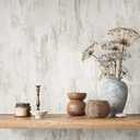 VEELIKE Wide Beige Concrete Wallpaper Peel and Stick Limewash Wallpaper 32''x354'' Textured Plaster Wall Paper Self Adhesive Waterproof Concrete Contact Paper for Countertops Accent Wall Bathroom