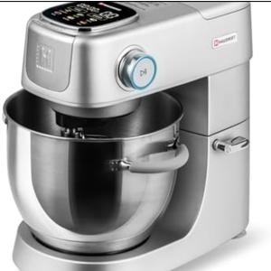 Hauswirt Stand Mixer 6QT XL Large, 4.5" LED Touch Screen Electric Household Stand Up Mixer, Full Metal Structure Standing Mixer 11-Speed, Dough Cake Bread Mixer – Silver