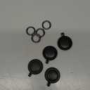 LiTag Tracker Tag for iOS and Android, Bluetooth Tracking Tag/Key Finder/Luggage Tracker/Item Locator, Compatible with iOS Find My or Google Find Hub App (Dual System, 4PCS)