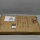 Green Series Kinderplay Baby Doll Crib, Wooden Doll Cradle with Pink Pad, Blanket and Pillow, Baby Doll Bed Toys for 18-Inch Dolls, Doll Furniture Accessories Gift for Ages 3+, White Color