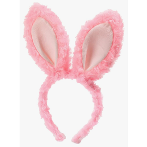JOYVIP Furry Easter Bunny Ears Headband Faux Fur Rabbit Ears Cosplay Costume Accessory,
Pink