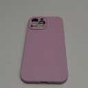 LOVE 3000 Designed for iPhone 13 Pro Max Case, Premium Silicone with [Soft Anti-Scratch Microfiber Lining] Shockproof Protective Phone Case for Men Women Girls 6.7", Lavender Purple