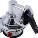 Chrome Mechanical Fuel Pump Compatible With Big Block BB 396-454 V8 Engine