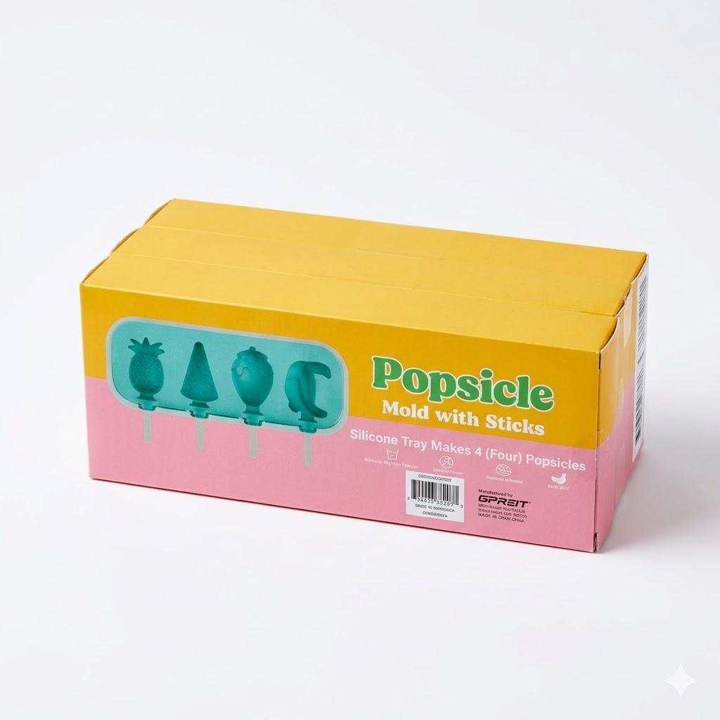 Silicone Fruit Pop Mold 2 Pack