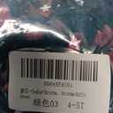 Toddler Girl Christmas Tutu Dress Gilding Printed Sleeveless Layered Tulle Outfit 2-5T (Green)