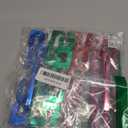 Julysgift 6 Pack of 2026 New Year's Crystal/Glitter/Solid/Metallic Plastic Party Glasses Celebration Eyeglasses