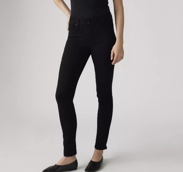 Levi's 311 Shaping Skinny Soft Black, Size 30 