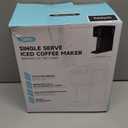 Tastyle Mini Hot and Iced Coffee Maker Single Serve, for K Cup and Ground, 6 to 14 Oz Brew Sizes, with Recipe Book, for Home, Travel, RV, Office and Dorm,Classic Black (2.0 Version)